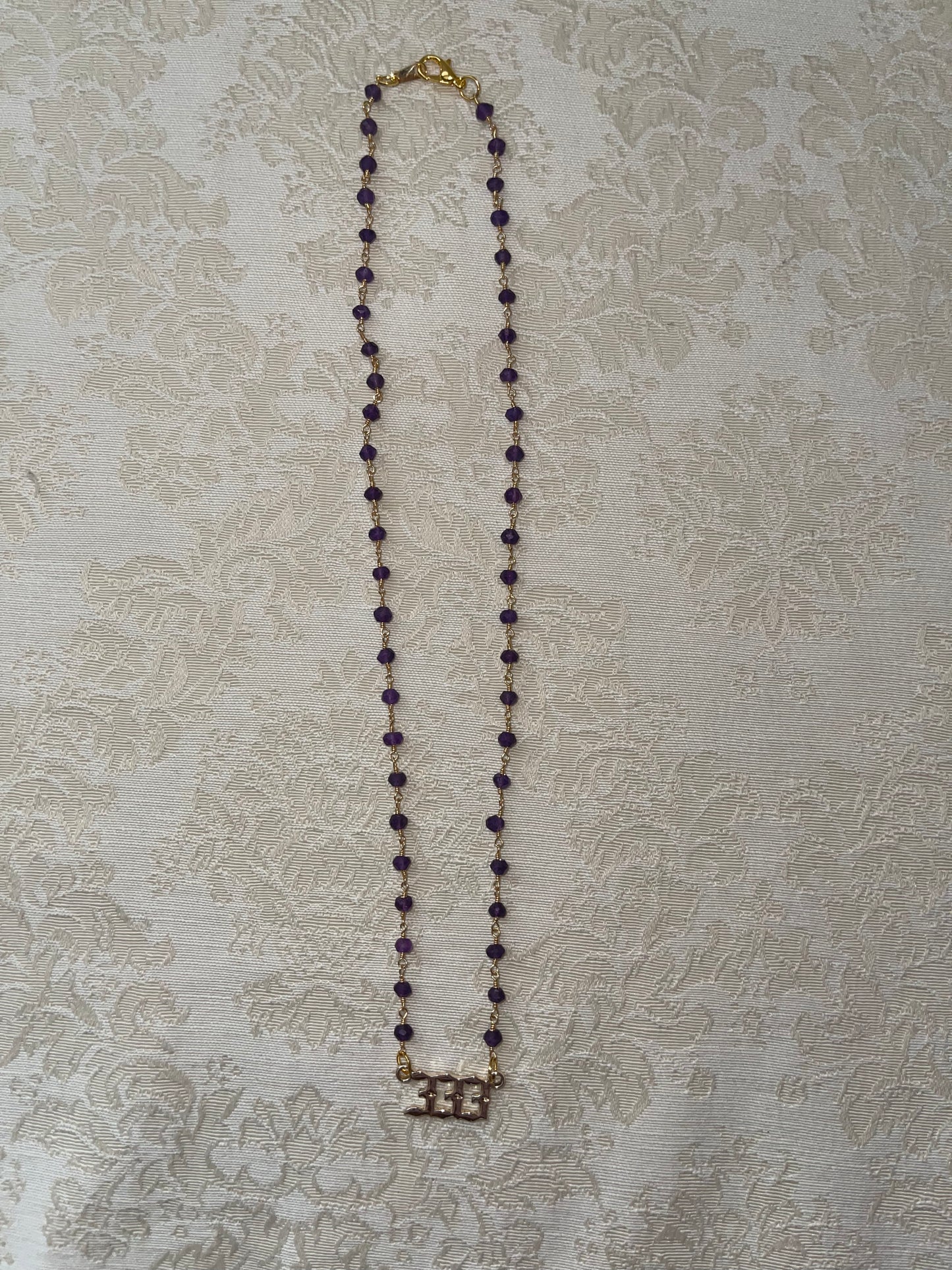 333 Rosary Necklace